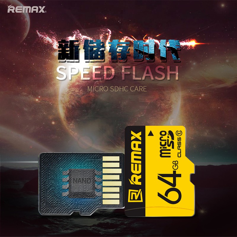 THẺ NHỚ REMAX 64Gb LOẠI CLASS 10