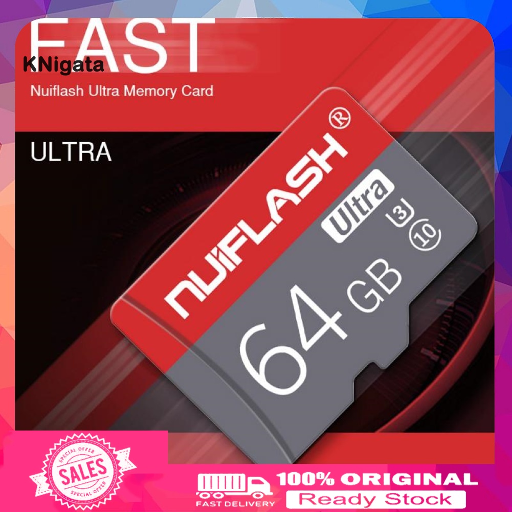 Thẻ Nhớ Knx Nuiflash U3 4 / 8 / 16 / 32 / 64G Tf Micro Cho Điện Thoại | BigBuy360 - bigbuy360.vn