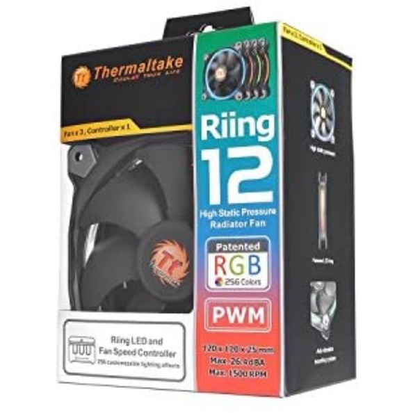 Case nzxt trắng + 3 fan thermaltake tt riing có bộ Hub riêng | BigBuy360 - bigbuy360.vn