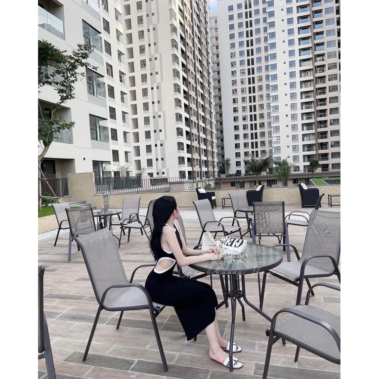 Đầm Body Viền Sát Nách Phom Dài Thun Borip Thích Hợp Mặc Đi Tiệc Đi Làm Đi Chơi | BigBuy360 - bigbuy360.vn