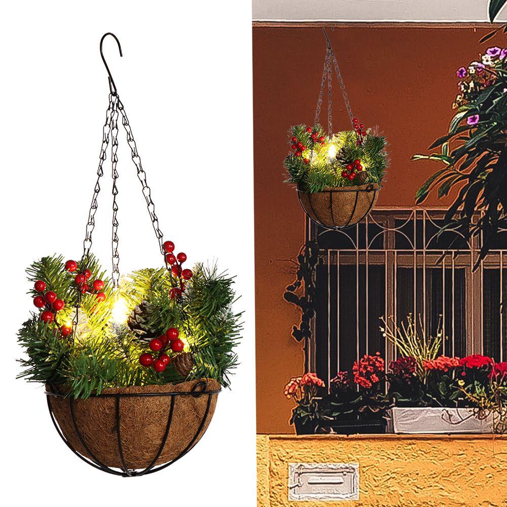 FOREVER Dây Đèn Led Hình Nón Trang Trí Giáng Sinh