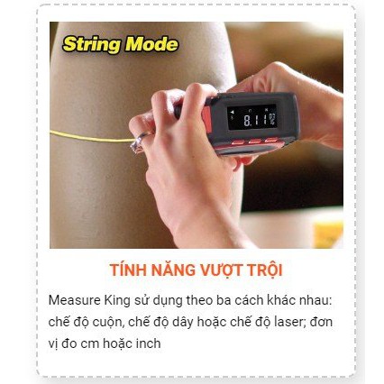 Thước đo đa năng 3 trong 1 cầm tay