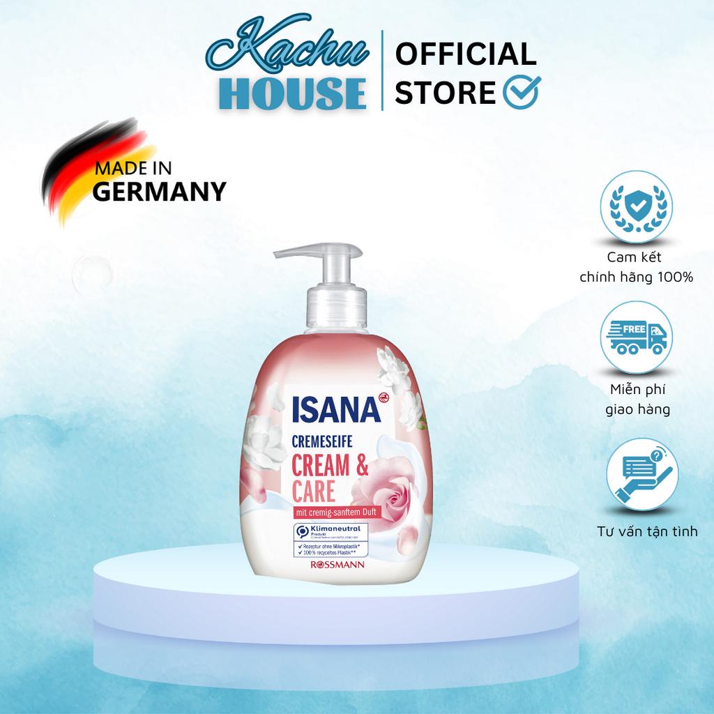 Nước rửa tay diệt khuẩn ISANA 500ML - Sạch khuẩn, thơm ngọt hương hoa trái - Hàng Đức