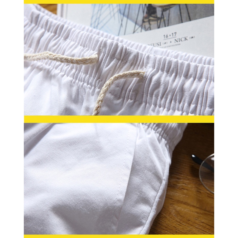 Quần ngắn 100% cotton thời trang đi biển dành cho nam