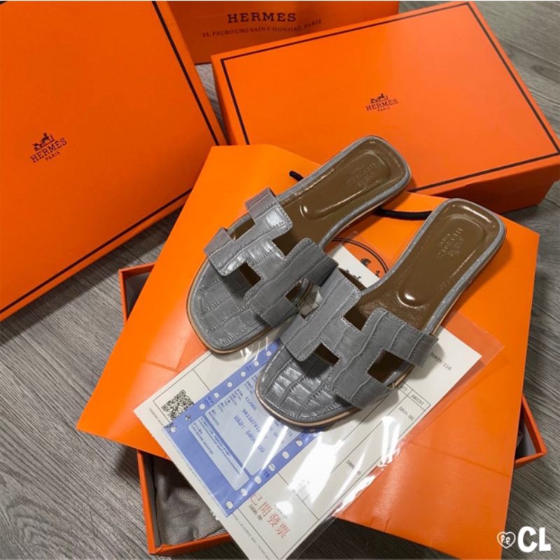 Dép Nữ Hm Ra Rắn Bóng Mềm Êm Loại 1 Cao Cấp Fullbox Bill Túi