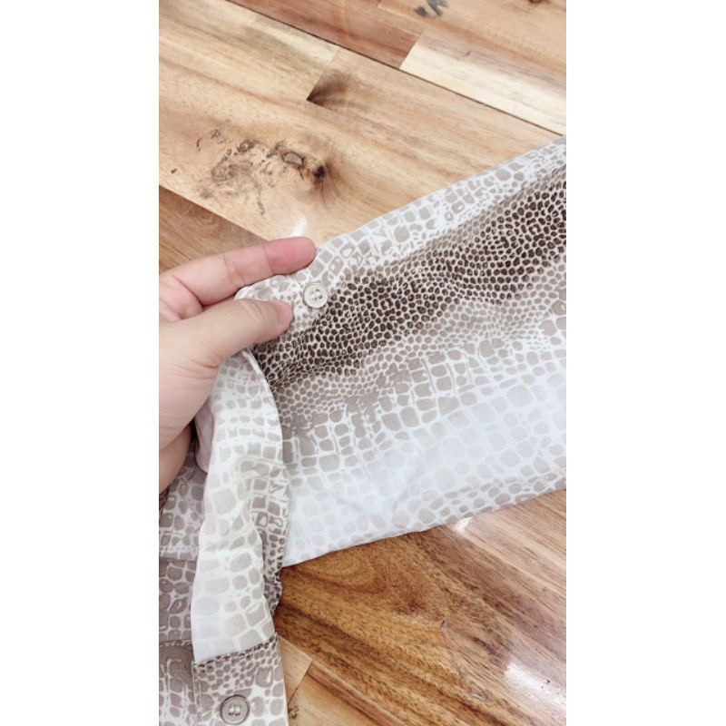 Áo kiểu cổ trụ NOTATIONS ( ngang áo 105cm đến 115cm)