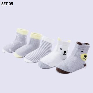 Tất lưới cho bé-Set 05 đôi tất lưới