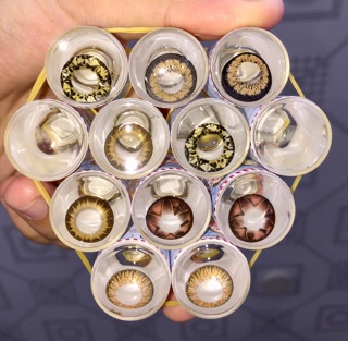 Lens mắt Nâu mẫu mới