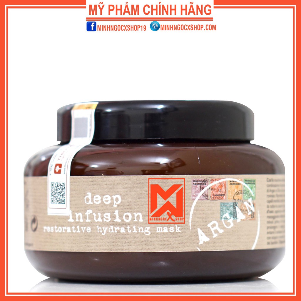 Dầu hấp tóc hư tổn NASHI ARGAN DEEP INFUSION 500ml chính hãng