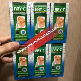 Ray-C phun sương vệ sinh tai , khỏe tai , hết ngứa