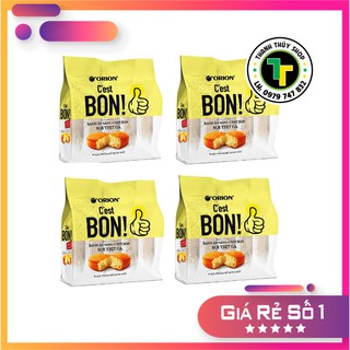 Combo 04 bịch - Bánh ăn sáng sợi gà hiệu C`est Bon thơm ngon bổ dưỡng loai 17g