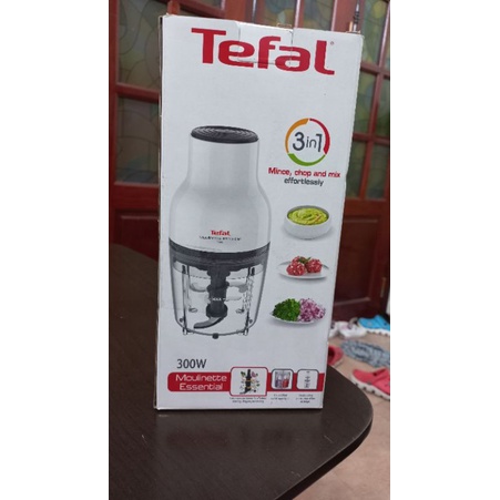 Máy xay thực phẩm Tefal 3 trong 1 MB520138 - 300W, 400ml bảo hành 2 năm chính hãng