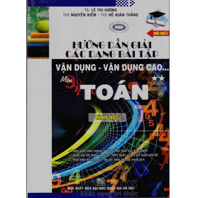 Sách - Hướng dẫn giải các dạng bài tập vận dụng vận dụng cao môn Toán tập 2