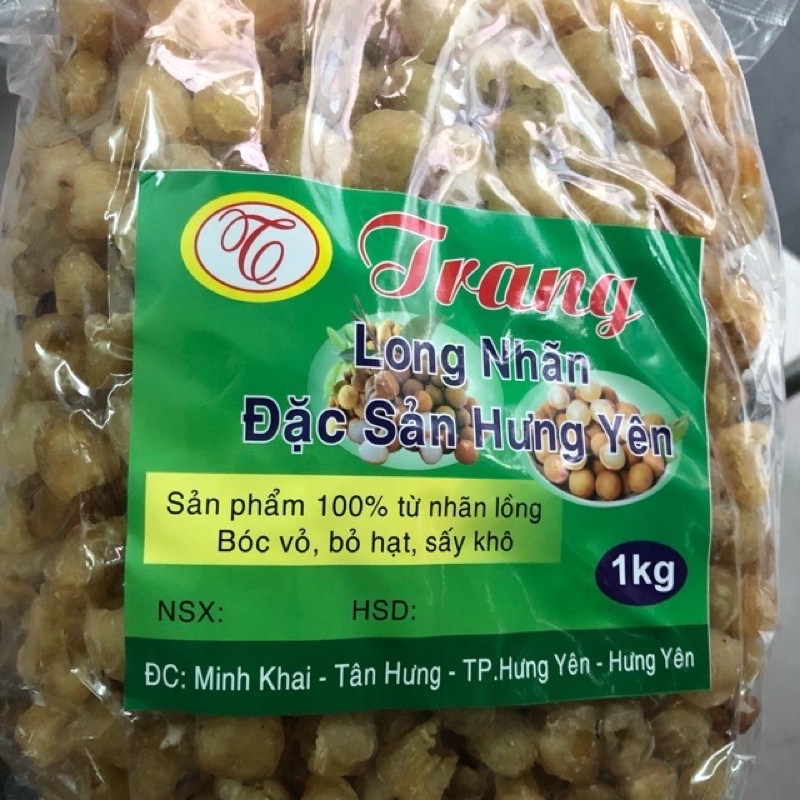 Long Nhãn Sấy Khô Hưng Yên 1Kg