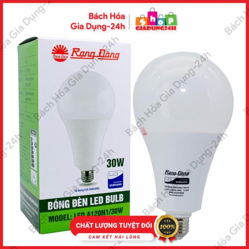 AS Vàng-Bóng Đèn LED Bulb Rạng Đông  5W, 7W Rạng Đông thay thế cho bóng đèn học sinh-Giadung24h