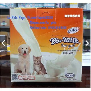 Sữa Bio dành cho Chó, Mèo - Sữa cho Chó, Mèo nhỏ Bio Milk 100g