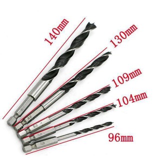 Bộ 5 mũi khoan gỗ chuôi lục giác