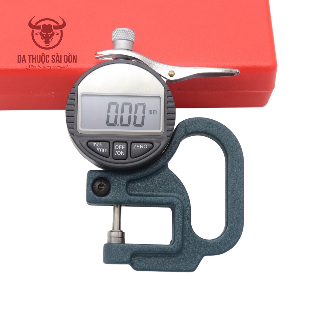 Thước đo độ dày điện tử đo da thuộc, vải, trang sức, giấy, dây điện - 03