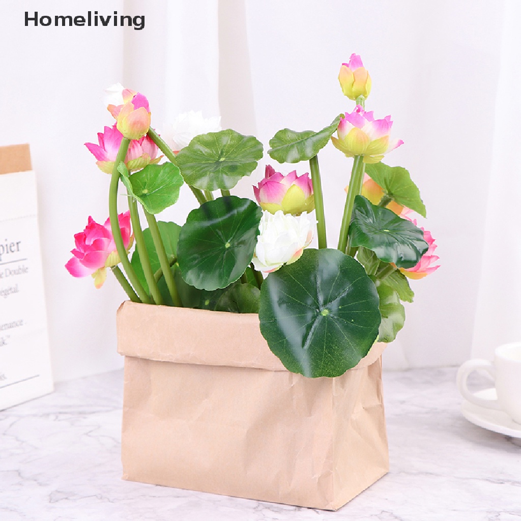 Hoa Sen Giả Trang Trí Nhà Cửa