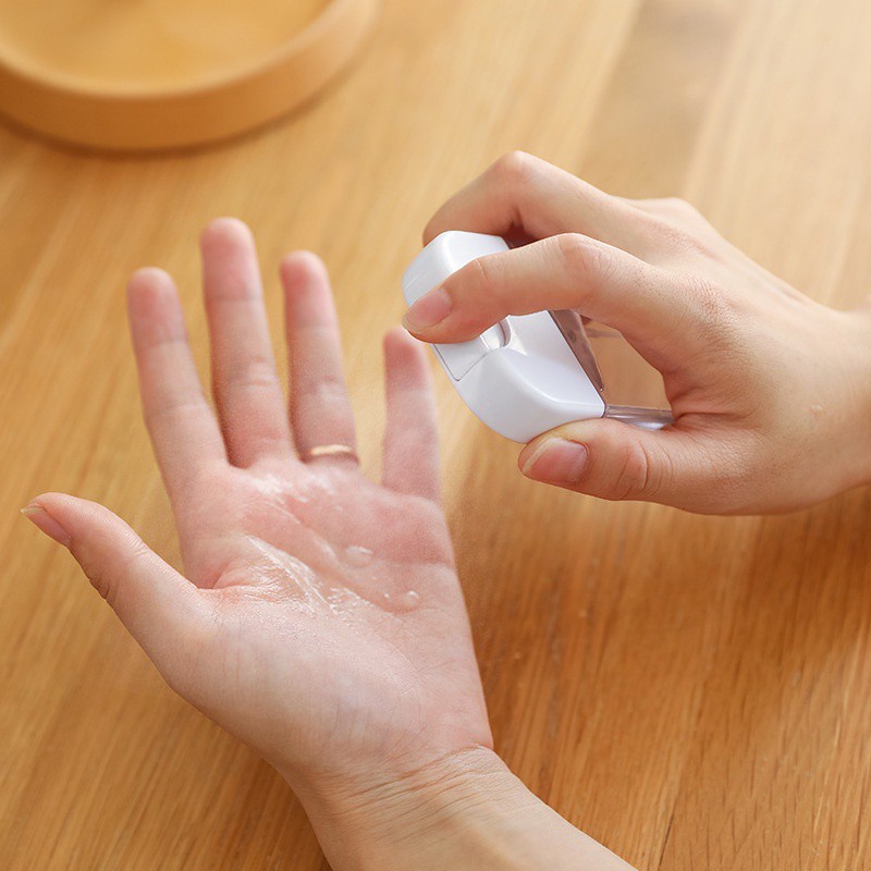 Chai chiết mỹ phẩm chữ nhật dạng xịt nhỏ gọn, tiện dụng màng đi học, đi làm dung tích 45ml