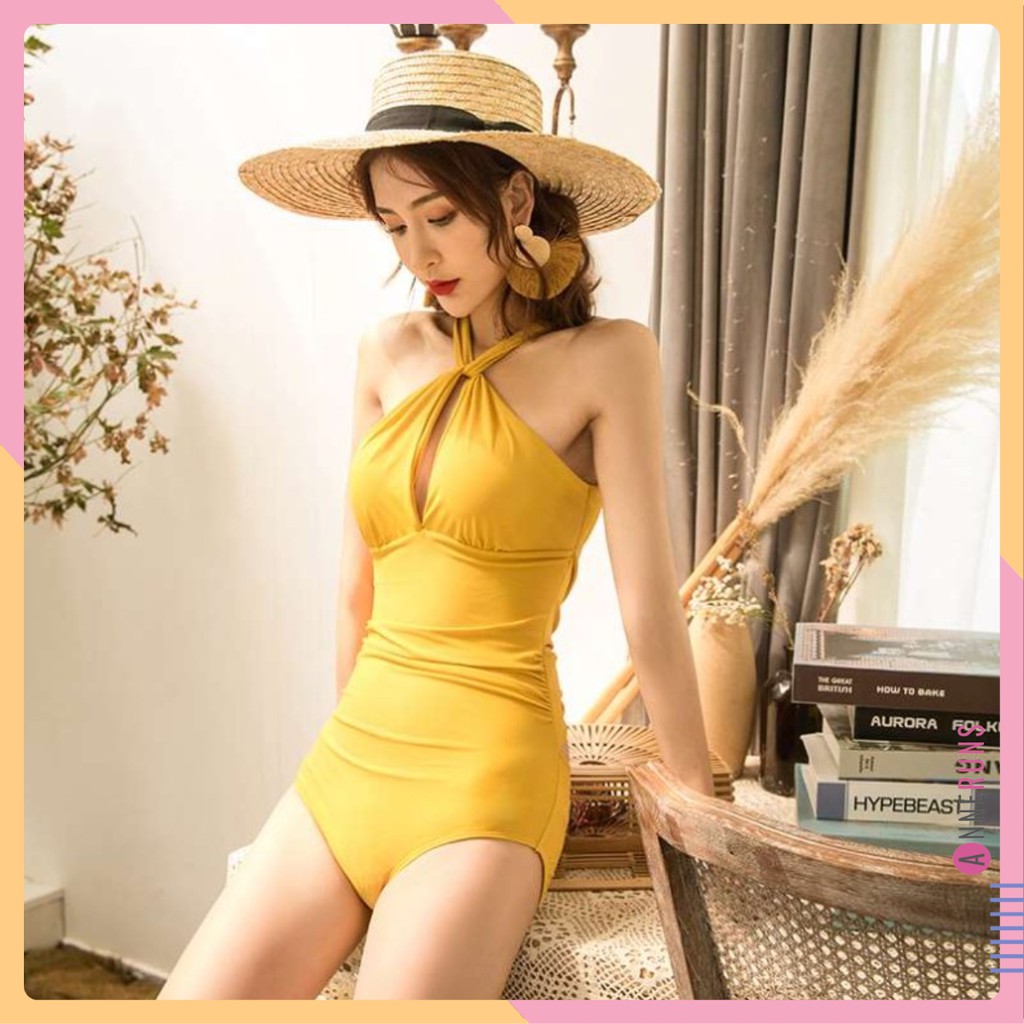 Bộ Đồ Tập Bơi Đi Tắm Biển Nữ Bikini 1 Mảnh (Set Áo Liền Quần) AN8090 II Annerun Việt Nam