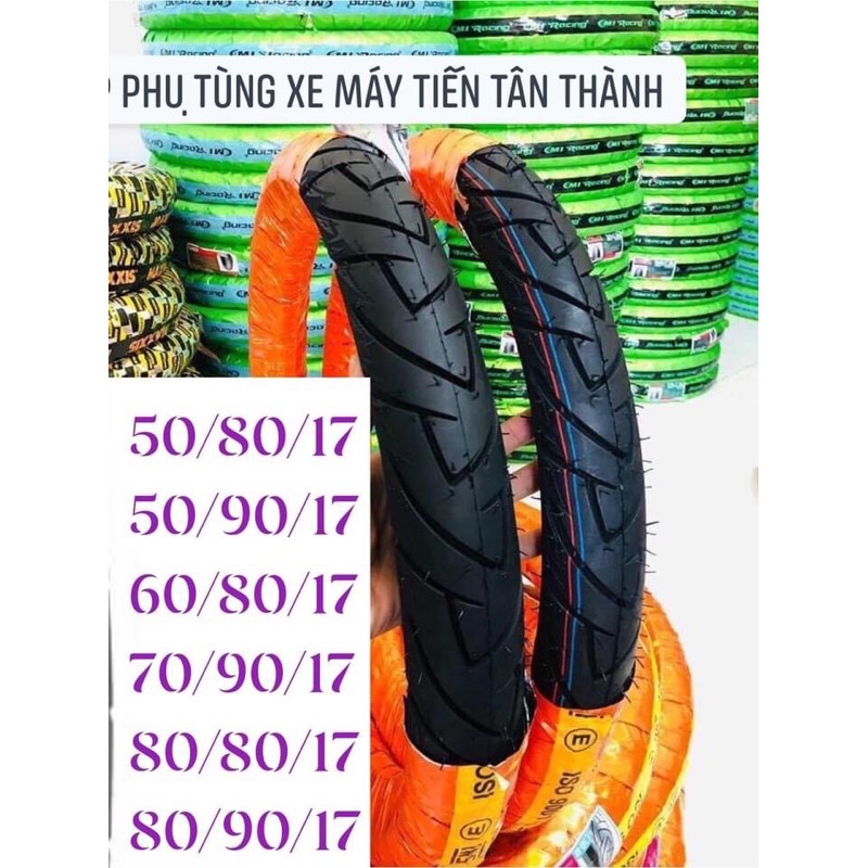 Vỏ lốp xe máy Camel CRV Cheetah 88 Gai Samurai 60/90-17 70/90-17 TT (Lốp xài ruột)