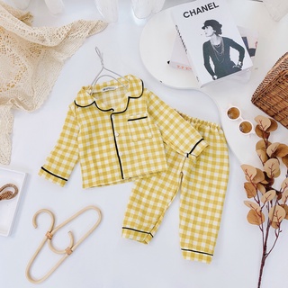 BG954- Bộ Thô Dài Tay Cổ Bẻ Cho Bé