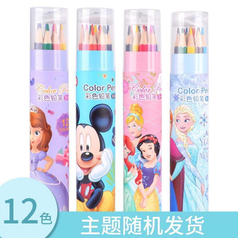 Bút chì màu Chicco Disney Vẽ cho trẻ em Bộ tô Graffiti Nghệ thuật tranh học sinh Văn phòng phẩm <