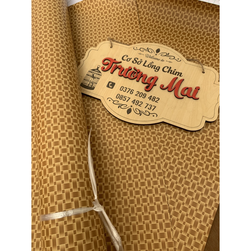 Giấy dán đáy lồng chim 1mx1m2