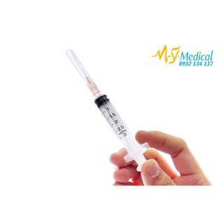 Bơm Tiêm 3ml/3cc 23Gx1 25Gx1