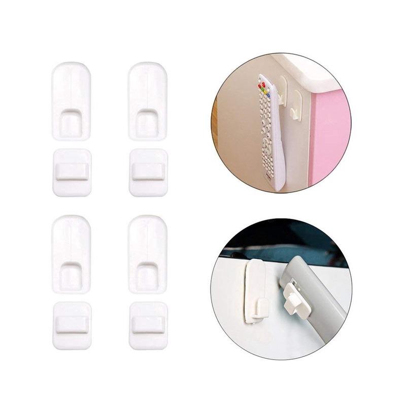 Bộ 4 Móc Treo Điều Khiển Tv Gắn Tường Tiện Lợi