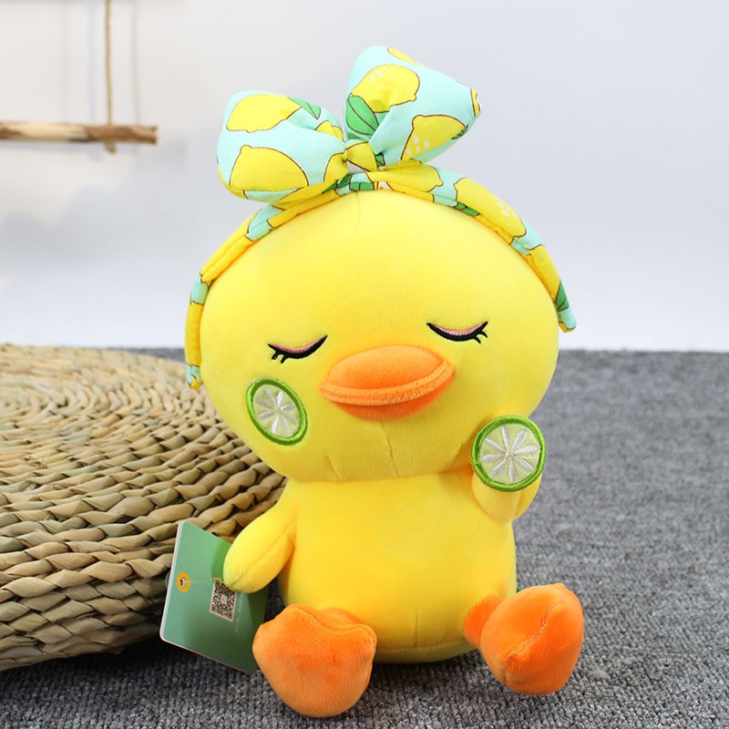 Dễ Thương Thú Nhồi Bông Hình Chú Vịt Vàng Đáng Yêu