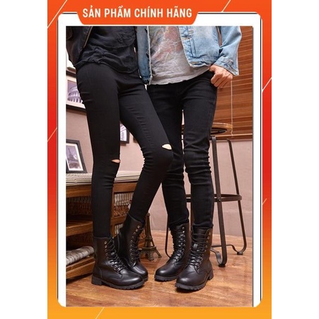 Giày boots nam cổ cao chiến binh - giày bốt nam cao cổ -PL9