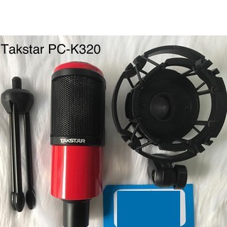 [hàng chất lượng - loại 1] Mic thu âm Takstar PC-K320 hát karaoke, thu âm, livestream, bảo hành 12 tháng bắt âm tốt