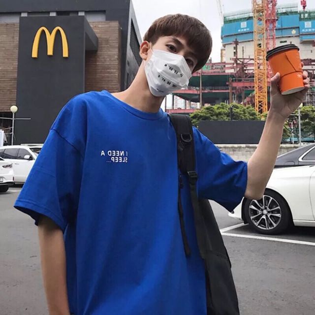 Áo thun [ % Hình Thật ] tay lỡ I NEED mẫu cặp mới