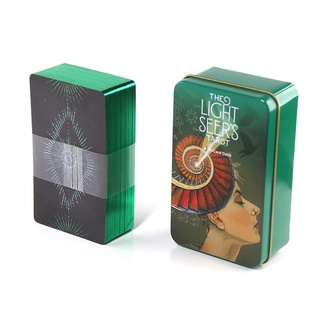 Bộ Bài Light Seers Tarot Hộp Thiếc Nifoki