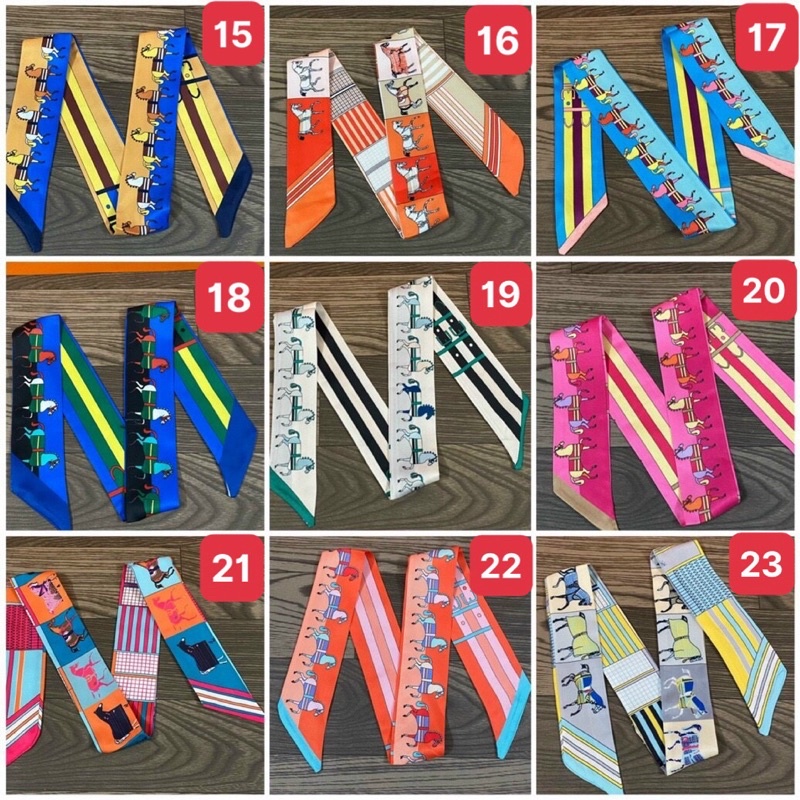 Khăn Lụa Quấn Túi