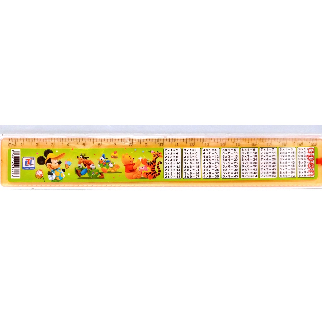 ( 10 Cây ) Thước Thẳng Cứu Chương 20 30 Cm Thuận Nam Camshop