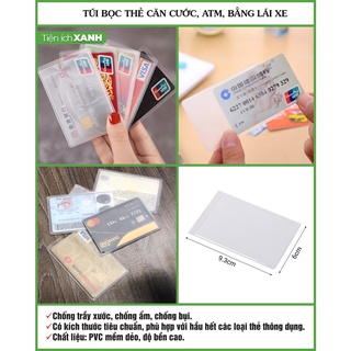 Combo 2 túi đựng thẻ căn cước ATM, thẻ ngân hàng