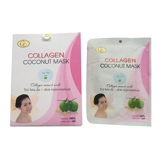 Mặt nạ dừa Collagen Cửu Long