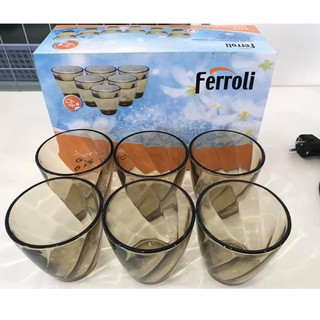 BỘ 6 CỐC THỦY TINH FERROLI