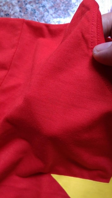 (Xưởng rẻ -đẹp) ❤️Sỉ/lẻ Áo cờ đỏ sao vàng❤️Freeship❤️áo cờ 100%cotton