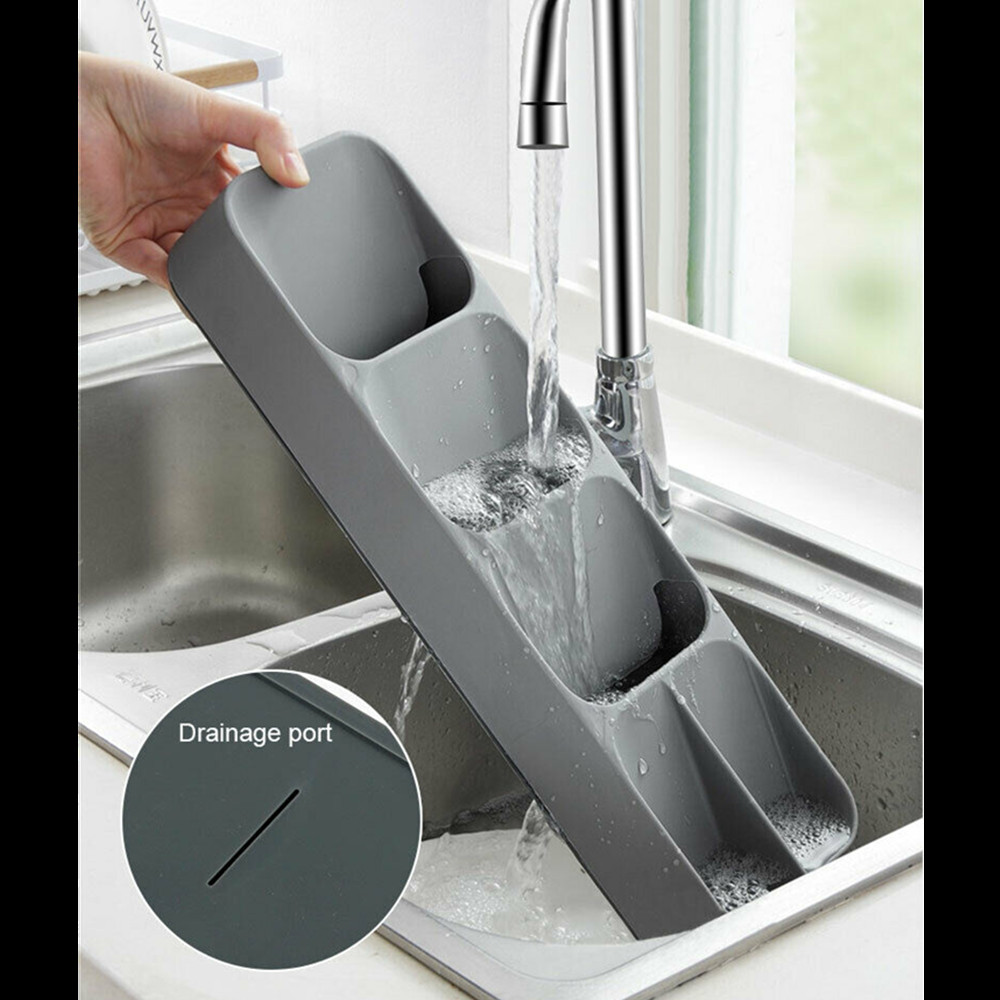 Organizer Spoon Divider Kitchen Organizer Tray Holder Storage Cutlery Drawer