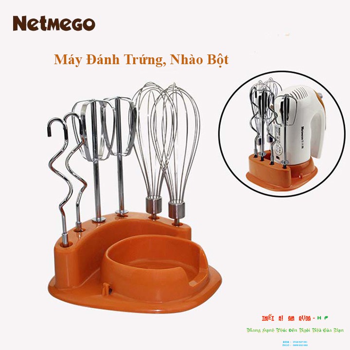 Máy Đánh Trứng Cầm Tay 300W, Máy Đánh Trứng Mini Cầm Tay Scarlett 7 Tốc Độ cao cấp, đánh mịn, nhanh chóng