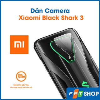 Dán camera Black Shark 3 cường lực camera trong suốt độ cứng 7H