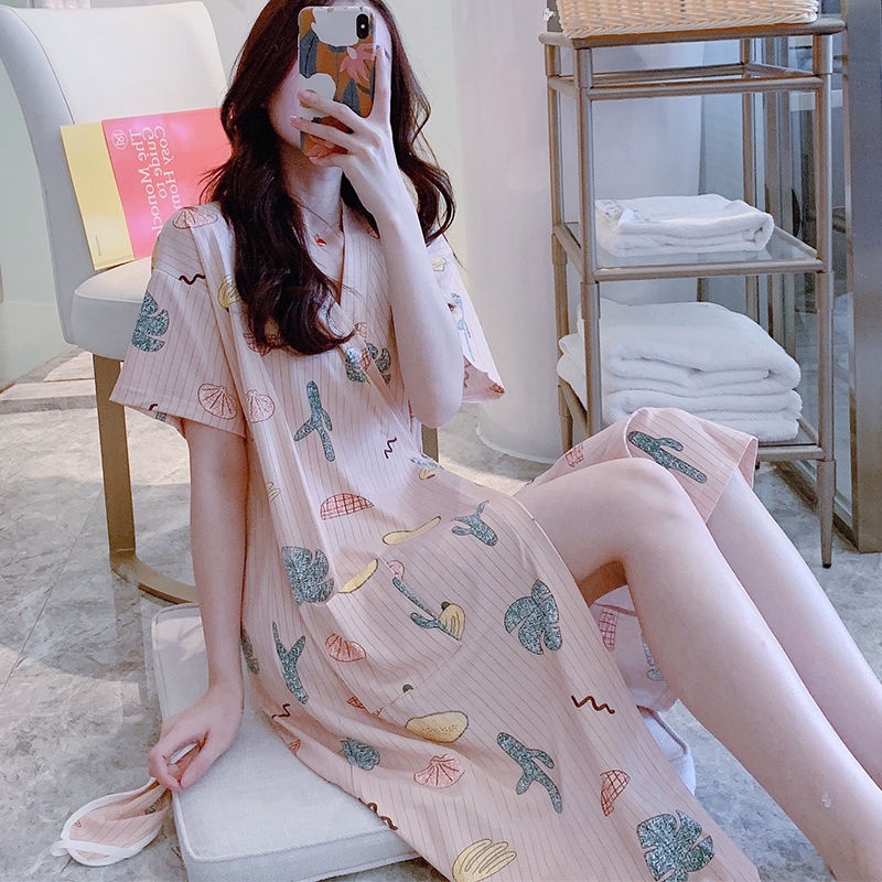 Áo Choàng Ngủ Kimono Tay Ngắn Cổ Chữ V Phong Cách Nhật Bản Dễ Thương Cho Nữ