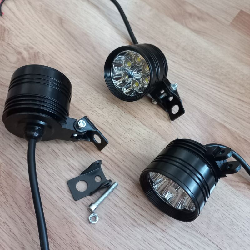 Bóng đền led đèn trợ sáng L6 điện áp dải rộng 12-80V hàng loại 1 cho xe máy hay xe điện
