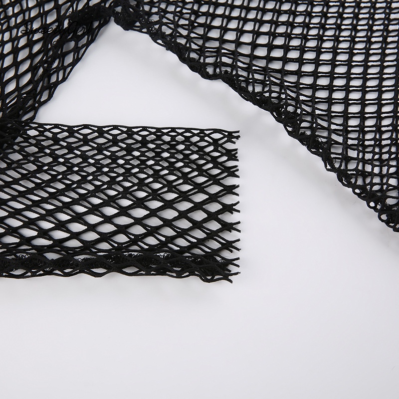 Áo Croptop Tay Dài Cổ Thuyền Dáng Ôm Màu Trơn Trong Suốt Thời Trang Cho Nữ