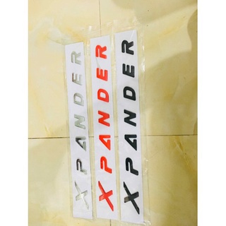 Tem Xpander chữ nổi gắn nắp Capo Cao Cấp - Logo Xpander dán nắp capo - Hàng Cao Cấp Rẻ Đẹp