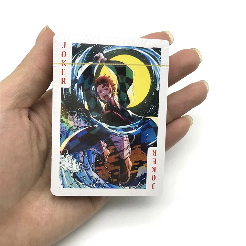 EPOCH Agatsuma Playing Cards Nezuko Desktop games Poker Card Kamado Tanjirou Zenitsu Kimetsu no Yaiba Playing card Anime Demon Slayer